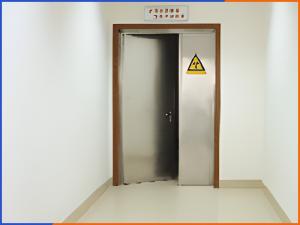 雙扇平開式不銹鋼防護(hù)門